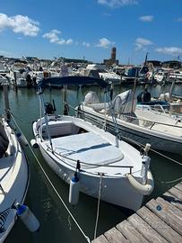 Gozzo d'epoca 5 metri + motore Mercury