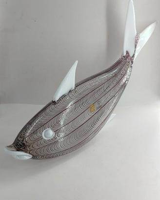 Pesce vetro di Murano vintage  Licio Zanetti