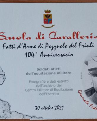 Cartoline militari 104° Anniv. Pozzuolo del Friuli