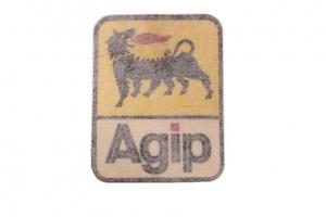 Adesivo piccolo logo Agip per cupolino Cagiva Mito