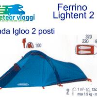 NUOVA - Tenda trekking 2 posti Ferrino Lightent 2