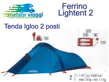 NUOVA - Tenda trekking 2 posti Ferrino Lightent 2