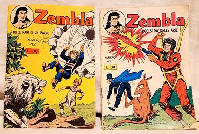 FUMETTI  ZEMBLA  nn. 43-47-  Editrice: Astra -1964