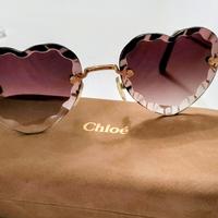 CHLOÉ occhiali da sole a  cuore da collezione 