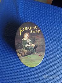 Scatola di latta vuota Pears ' Soap 