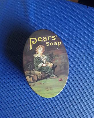 Scatola di latta vuota Pears ' Soap 