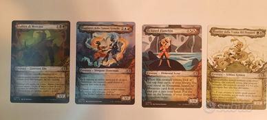 MTG LOT 4x FULL ART ECL Eclissi di Lorwyn 