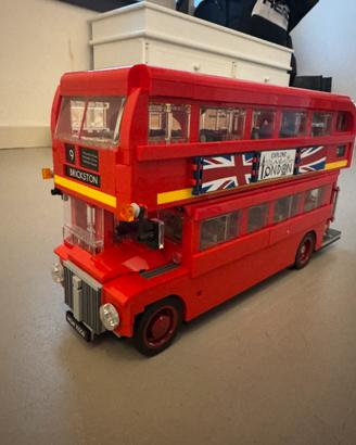 Lego Creator London Bus 10258 con scatola e istruz