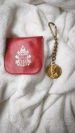 Portachiavi vintage Papa Giovanni Paolo II 