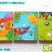 Vintage 1982 PUFFI Carta da Lettere 3 Folder NUOVI