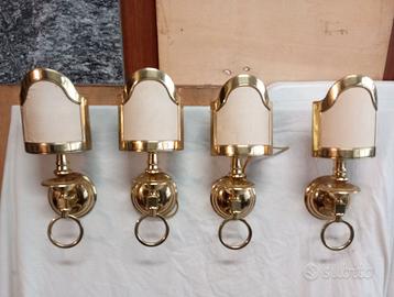 Applique in ottone Vintage anni '80