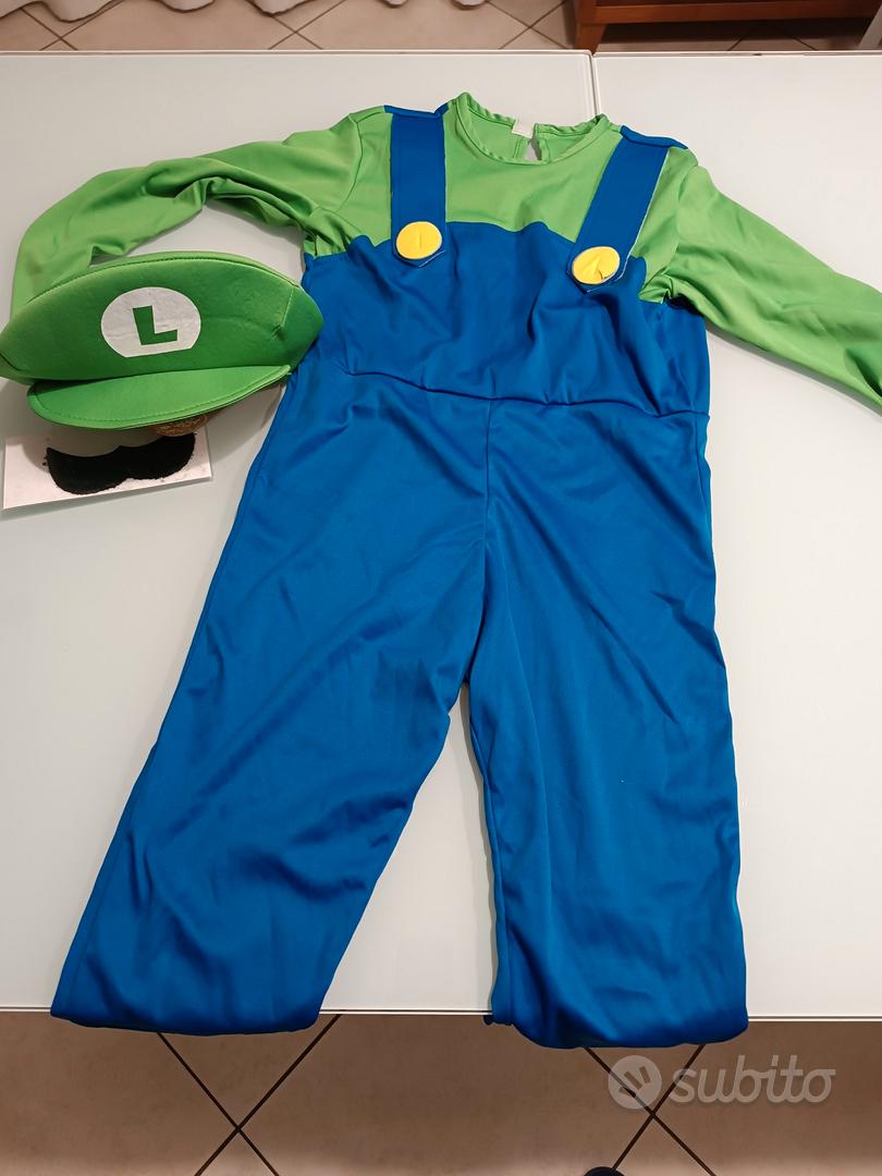 Costume carnevale Luigi bambino 7/8 anni - Tutto per i bambini In vendita a  Pistoia