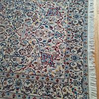 Tappeto Nain Bianco 244 x 155 cm