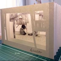 Tunnel Book in carta o Libretto d'artista