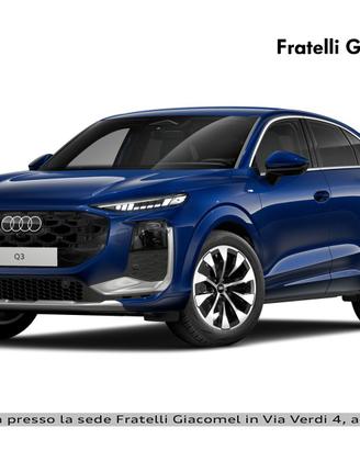 Audi Q3 sportback 1.5 tfsi mhev S line 150cv s-tro