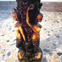 Statuetta vaso in resina avoriol anni 50 orientale