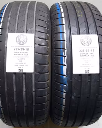 2 GOMME 235 55 18 BRIDGESTONE A73964