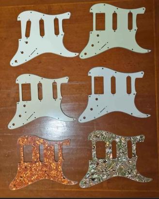 Lotto 6 Battipenna Stratocaster 3 strati + Omaggio
