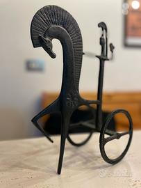 Scultura greca vintage dea Atena