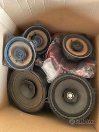 Impianto audio car vintage funzionante