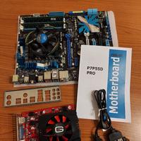 Motherboard ASUS +  i5-760 + 4GbRAM + NVIDIA GT240