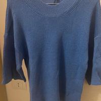 Maglione blu Massimo Dutti