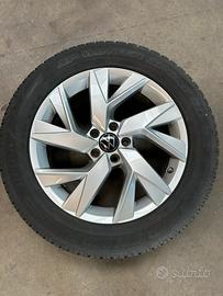 4x cerchi VW 18’’ Frankfurt R18 + gomme Dunlop