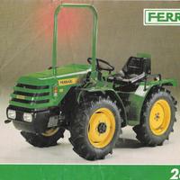 Trattore Ferrari system 26 cv isodiametrico