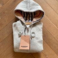 Felpa Burberry grigia
