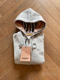 Felpa Burberry grigia