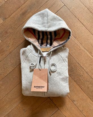 Felpa Burberry grigia