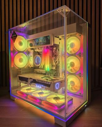 PC GAMING NUOVO 7800X3D + RTX 5070 FULL WHITE