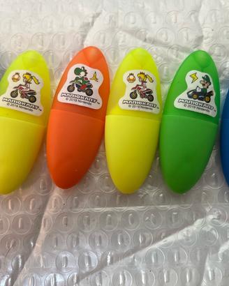 Set  evidenziatori gadget serie super mario