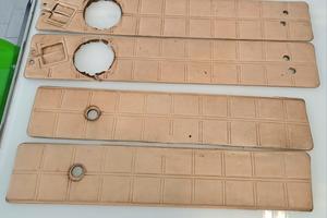 Pannelli beige fiat panda 141 4x4 Sisley
