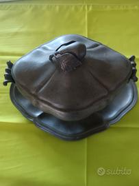 zuppiera arte di Ungaro  peltro 