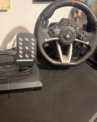 Volante HORI e pedaliera