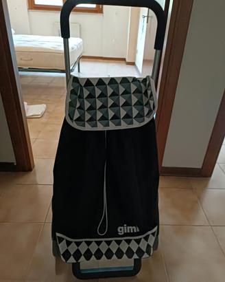 carrello per la spesa con ruote 