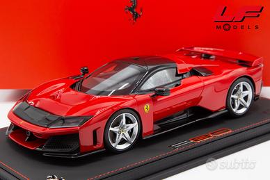 BBR Ferrari F80 Rosso Corsa Silver Wheels 1:18