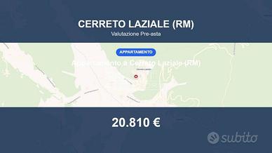 Immobile in asta di 54 m² a Cerreto Laziale