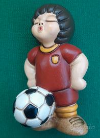 Bimbo THUN calciatore della Roma. maglia 10