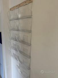 Porta depliant da parete