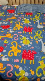 Due copripiumini singoli con federa