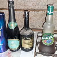 Liquori bottiglie bar acolici Spumante Vino