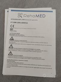 letto ortopedico da degenza 