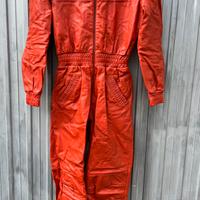 Tuta moto in pelle Dainese - donna - anni 70/80 ta