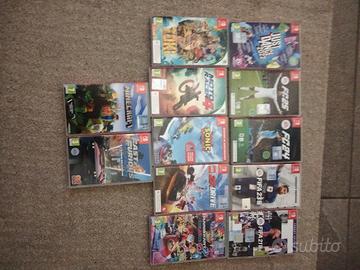 Nintendo switch con accessori e 12 giochi 