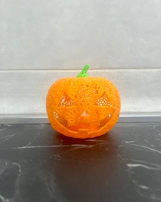 Zucca halloween con luce LED