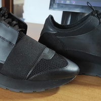 Balenciaga Race Runner Sneaker Nere Taglia 35 IT