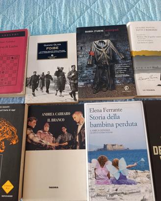 Blocco di dieci libri