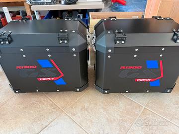 Valigie alluminio BMW R1300 GS ADV Frank Castle